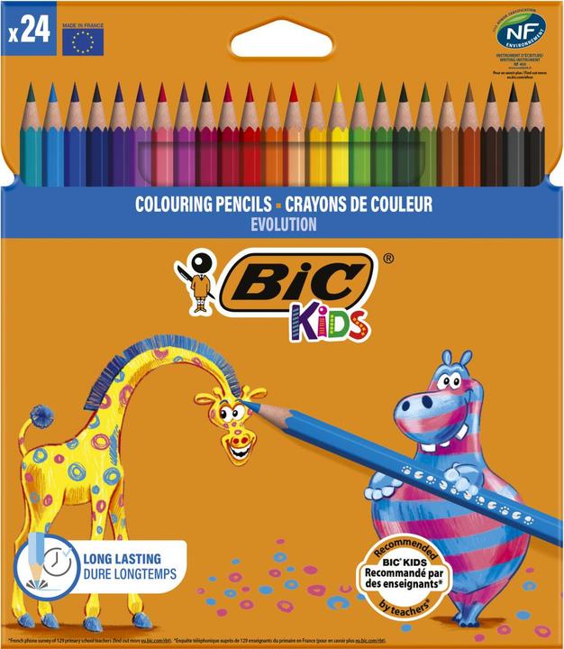 Immagine prodotto Bic Kids Evoluzione (Ordinati, 24 x)
