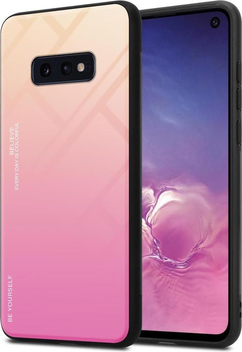 Produktbild Cadorabo TPU 2 Farben Glas Cover (Samsung Galaxy S10e)