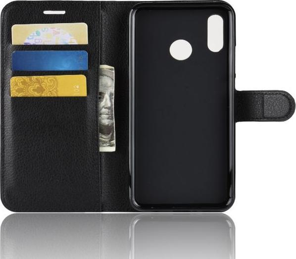 Productafbeelding MU Classic Litchi Leren Boekomslag Serie (Huawei P Smart+)