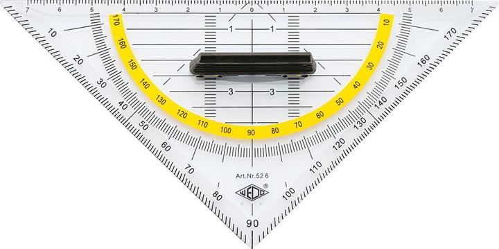Wedo Geometrie-Dreieck (160 mm)