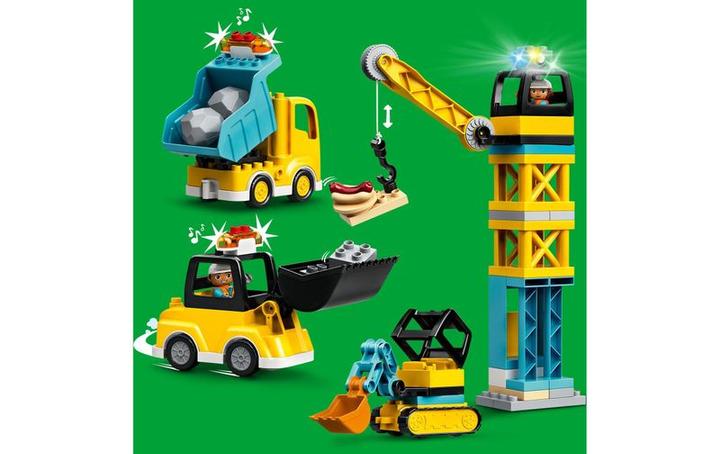 Produktbild LEGO Grosse Baustelle mit Licht und Ton (10933)