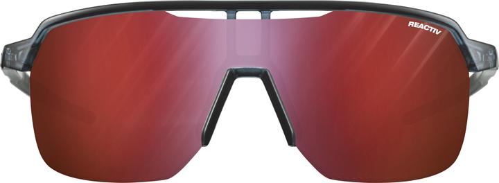 Image du produit Julbo Fréquence réactive 0-3 (Noir, Bleu transparent, Réactif S0-3 Haut contraste (VLT 15-87%))