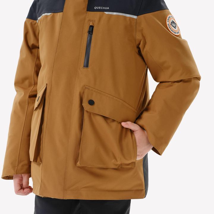 Immagine prodotto Quechua Giacca invernale parka bambini taglia 122-170 calda fino a -23 °C impermeabile per escursioni -