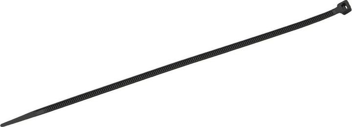 Actual product image Goobay Cable tie, weatherproof nylon, black (Plastic cable ties, 200 mm, 100 pcs.)