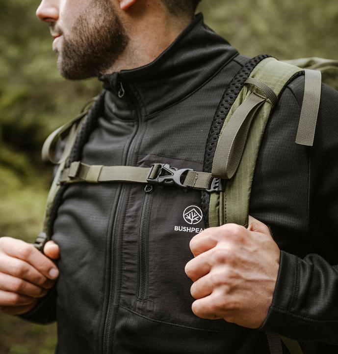 Produktbild Bushpeak Fleecejacke Midlayer - Iron Shell (XS)