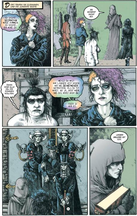 Actual product image Panini Sandman Deluxe (German, Neil Gaiman, Bill Sienkiewicz, Milo Manara, Frank Quitely, Bryan Talbot, 2019)