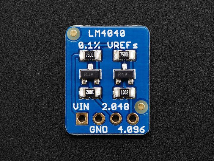 Actual product image Adafruit Precision LM4040 Voltage Reference Breakout (Various)