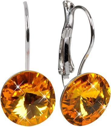 Levien Elegant Rivoli Sunflower earrings (L)