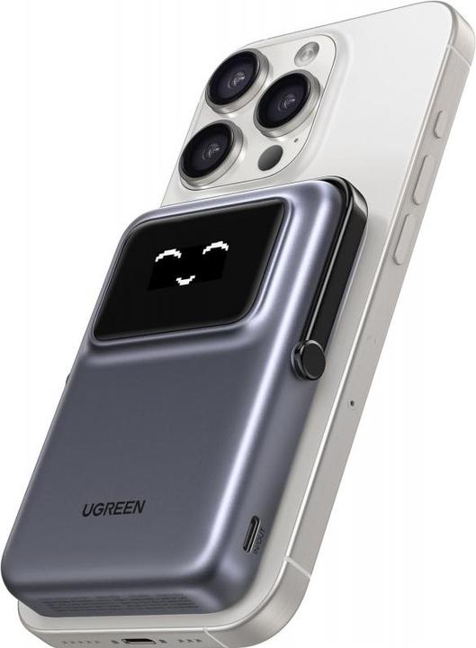 Image du produit Ugreen Magnetic Power bank UNO PB572 10000mAh Qi Grey (10000 mAh, 20 W)