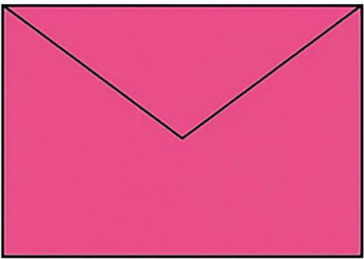 Produktbild Magni 220711554 - Coloretti Briefumschläge, 80 g/m², C5, pink, 5 Stück (C5, 5 x)