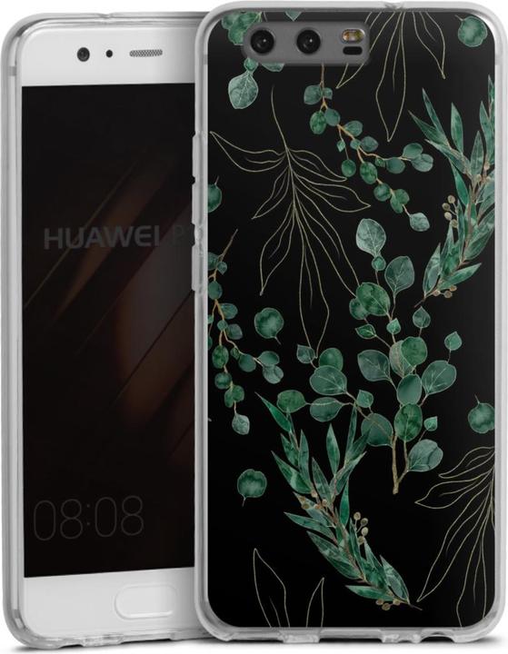 Produktbild DeinDesign Silikon Hülle für Huawei P10 Handyhülle Case Smartphone Schutzhülle Eukalyptus Blätter Natur (Huawei P10)