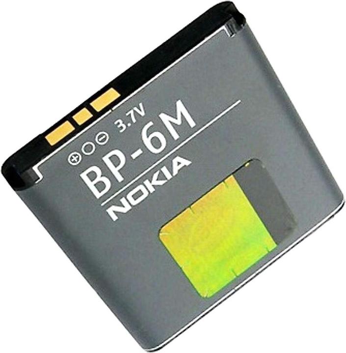 Produktbild Nokia Bp-6m (Akku, Nokia N93, 6303i Classic, 6730 Classic, Nokia 3250, Nokia 3250 Xpress Music, Nokia 6151, Nokia 6233, Nokia 6234, Nokia 6280, Nokia 6288, Nokia 9300 Smartphone, Nokia 9300i Smartphone, Nokia N73, Nokia N73 Music Edition, Nokia N77)