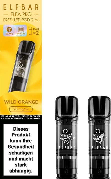 Elfbar ELFA PRO 2x Pods Wild Orange (Orange)