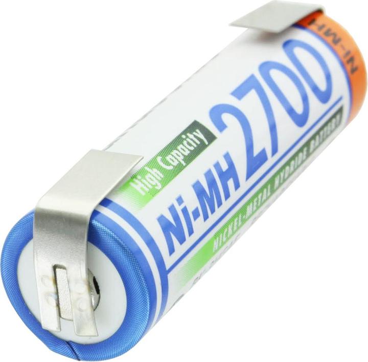 Produktbild Panasonic Akku Mignon AA HR-3U mit Lötfahne in U-Form (1 Stk., AA, 2700 mAh)