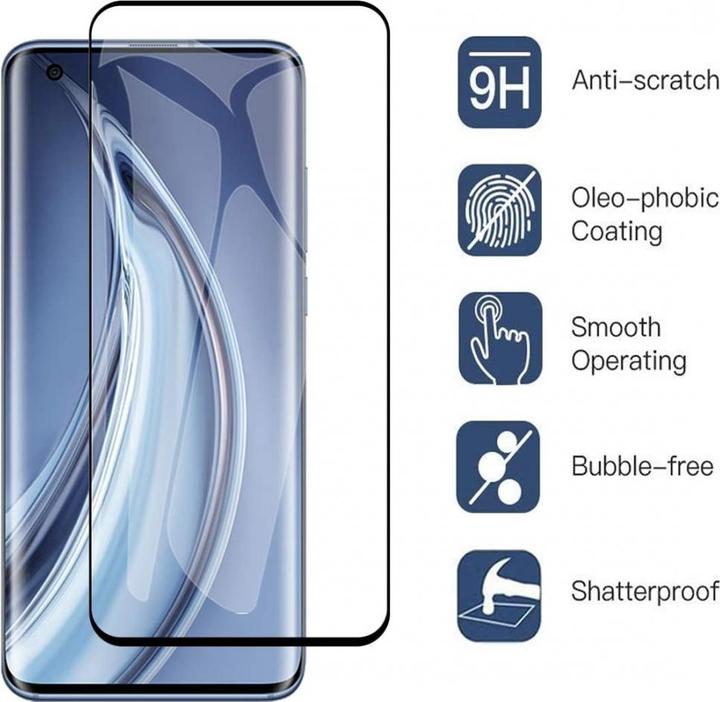 Image du produit Screenguard Xiaomi Mi 10 Pro Full Screen Protective Glass 2.5D 9H (1 pièce(s), Mi 10 Pro)