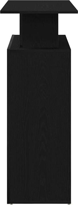 Produktbild VidaXL Empfangstheke Schwarz 100x40x104 cm Holzwerkstoff Empfangstresen
