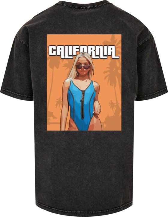 Actual product image Merchcode Grand California Acid Washed Heavy Oversized Tee - 118163 (L)
