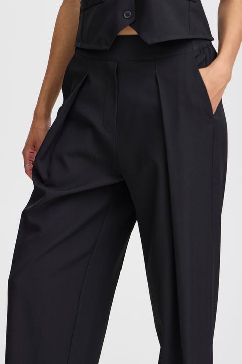 Actual product image B.young BYMMMIDDE BARREL PANTS 20815544 (40)