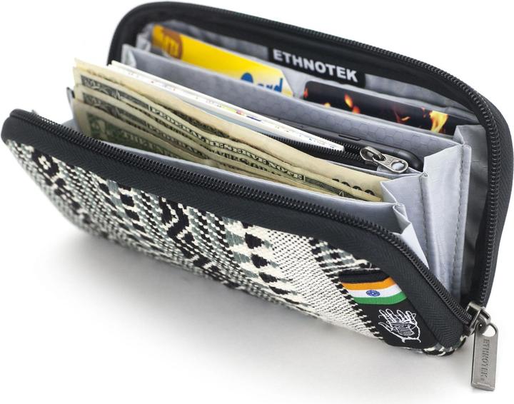 Actual product image Ethnotek Chiburi Accordion Wallet