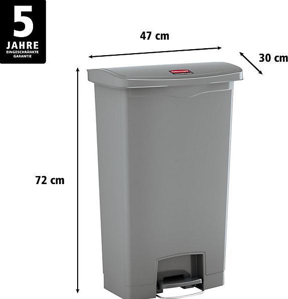 Produktbild Rubbermaid Tretabfallsammler (50 l)