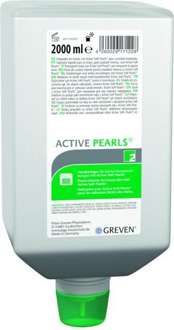 Hautreiniger ® ACTIVE PEARLS (Hartseife, 2000 ml)