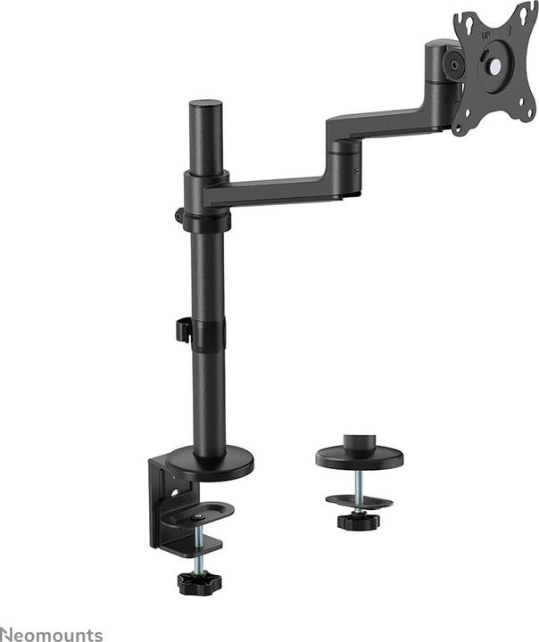 Immagine prodotto Neomounts Supporto da scrivania 100x100 -8kg nero 17-27"/h?v/inclinazione/swivel/clamp (Tavolo, 27")