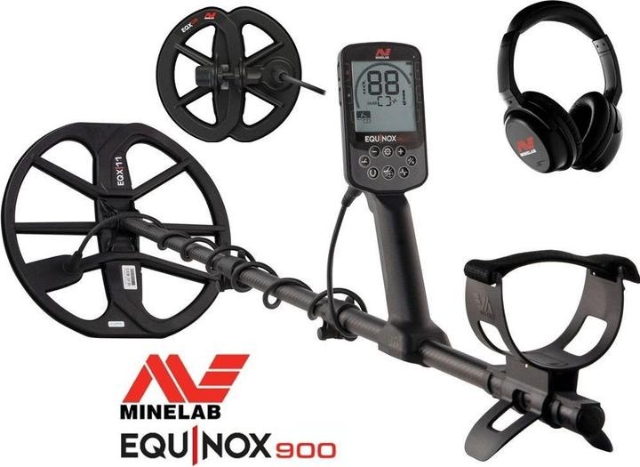 Actual product image Minelab EQUINOX 900 Metaaldetector specialist.