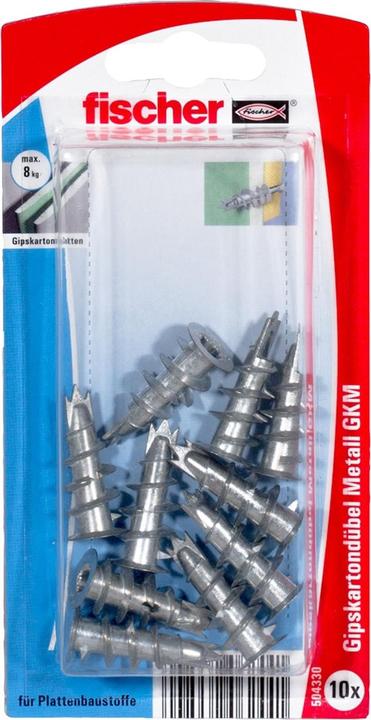 Actual product image Fischer SB Nylon plug Duopower with screw A2 (10 pcs.)
