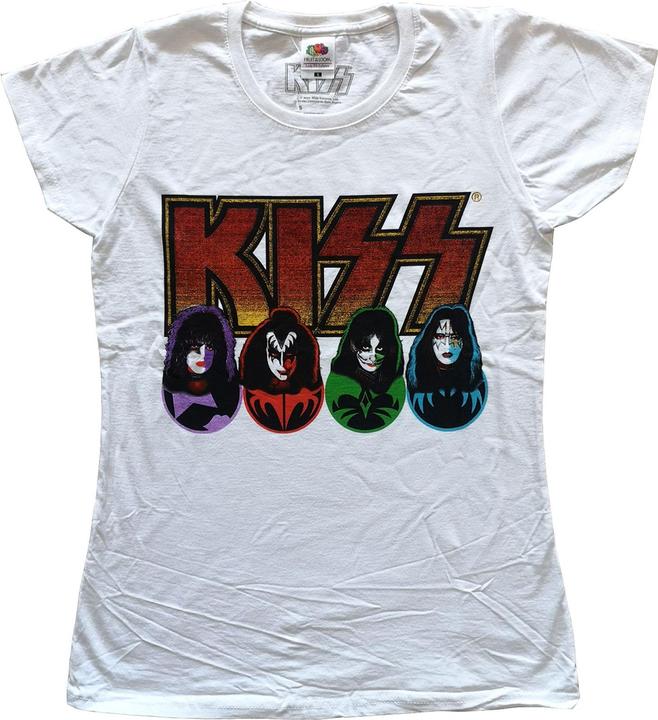 Actual product image KISS Logo, Faces & Icons (Girlie) (XS)
