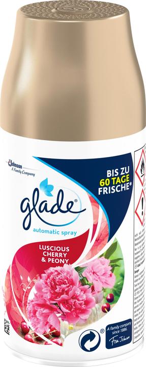 Produktbild Glade Automatic Spray Nachfüller Bezaubernde Kirsche & Pfingstrose