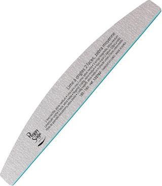 Immagine prodotto Peggy Sage Lima per unghie a 2 vie Zebra Media Lima per unghie bifacciale 180/180 Crescent Zebra
