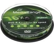 Produktbild MediaRange MR452 - DVD-R 16x, Cake10 (10 x)