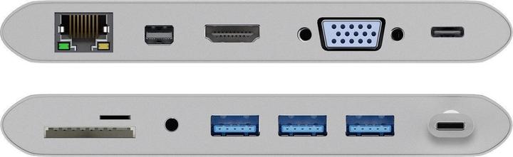 Produktbild Goobay USB-C Multiport-Adapter (USB-C, 11 Ports)
