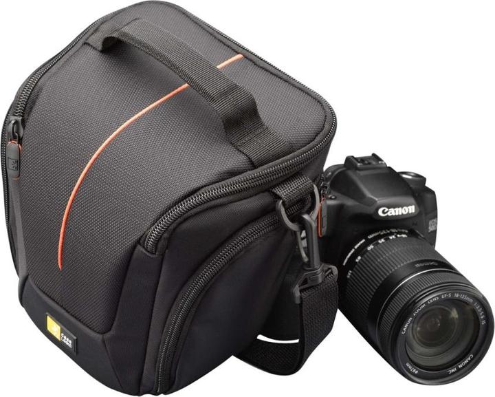 Immagine prodotto Caselogic DCB-306 Juodas, Adatto a una fotocamera SLR con obiettivo zoom collegato Nel tasc... (Borsa a tracolla per fotocamera)