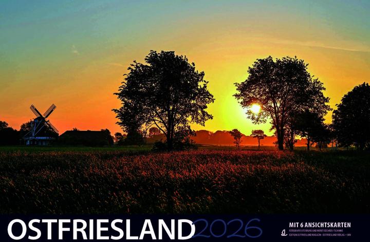 Actual product image Fotokalender Ostfriesland 2026 (German)
