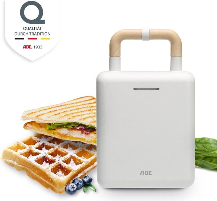 Produktbild ADE Waffeleisen Weiss