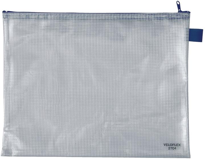 Actual product image Veloflex A4 Zipper Pocket - Clear (Zipper Pocket) (A4, 1 x)