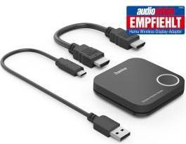 Actual product image Hama Wireless-Display-Adapter, HDMI™, Full-HD 1080p, inkl. Kabel (HDMI, USB-C, 23 cm)