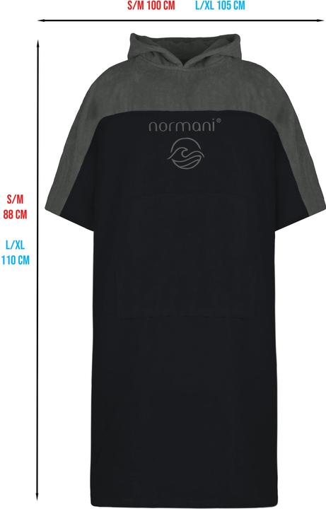 Produktbild Normani Damen Surfer Poncho Kuta (L)