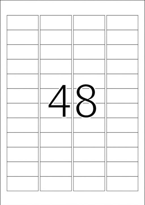 Actual product image HERMA Weatherproof labels A4