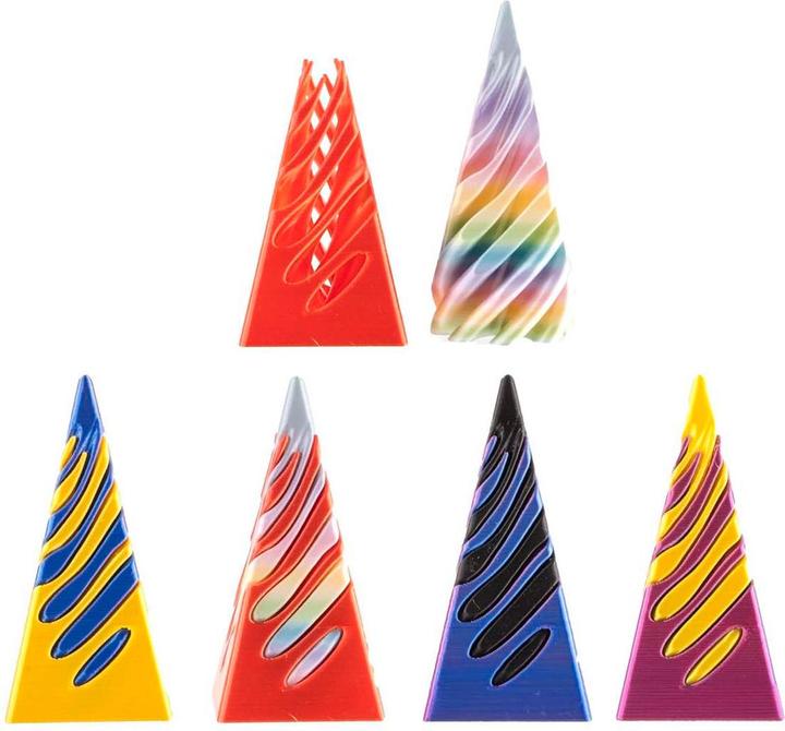 Jono Toys Magische 3D-Fidget-Turm-Pyramide