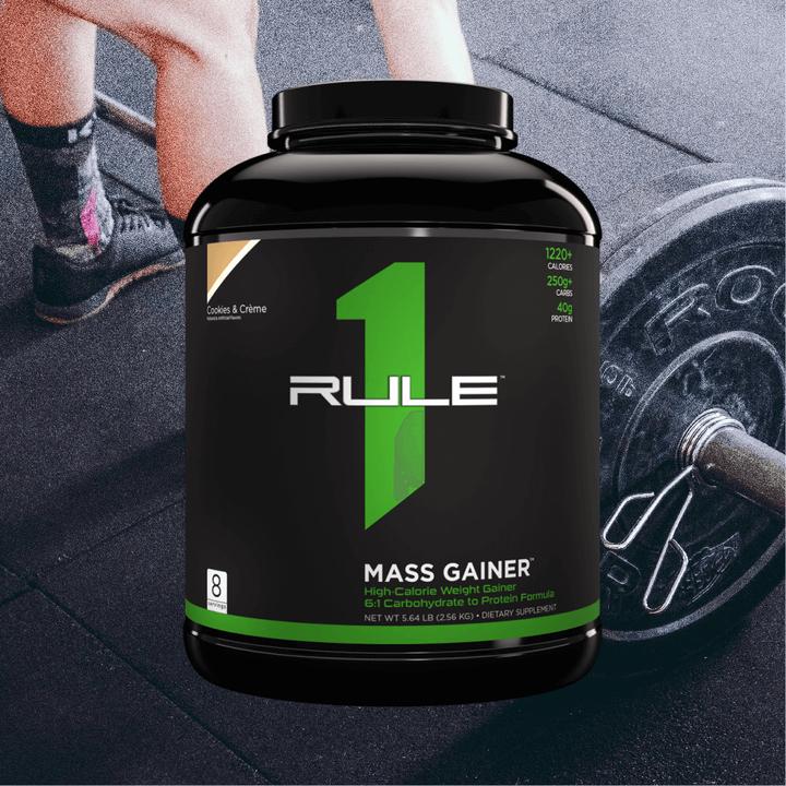 Actual product image Rule 1 R1 Mass Gainer (Cookies & cream, 1 pcs., 2974 g)