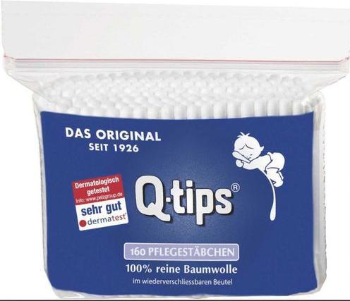 Produktbild Q-tips Wattestäbchen Nachfüllpack