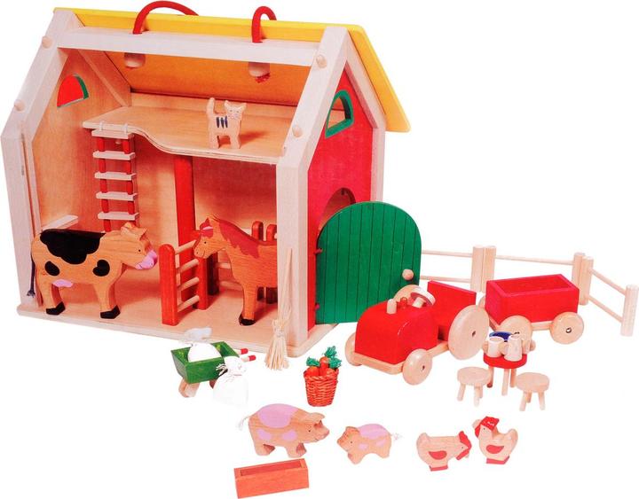 Produktbild Goki Koffer Farmhaus