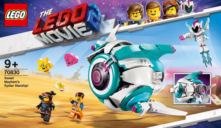Actual product image LEGO Sweet Mishmash Systar Spaceship (70830)