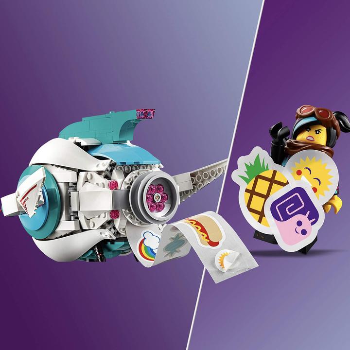 Actual product image LEGO Sweet Mishmash Systar Spaceship (70830)