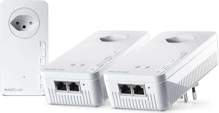 Image du produit Devolo Magic 2 Kit Multiroom WiFi Magic 2-1-3 (2400 Mbit/s)