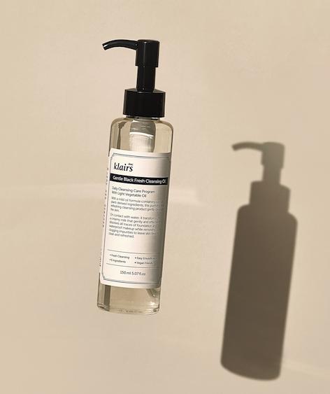 Actual product image Klairs Gentle Black Fresh Cleansing Oil (Oils, 150 ml)
