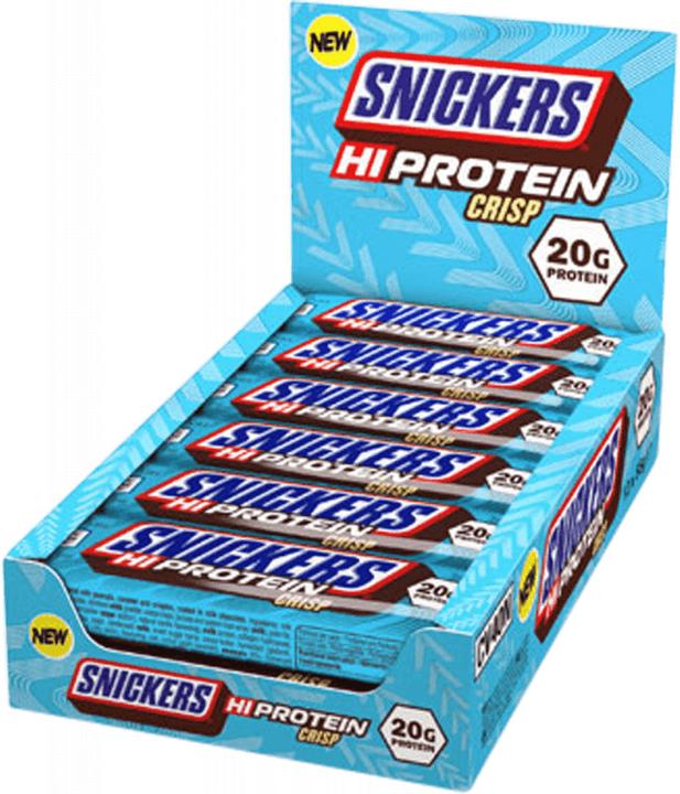 Produktbild Mars Snickers Hi Protein Crisp Bar (12 x 55G) (Milchschokolade, 1 Stk., 660 g)