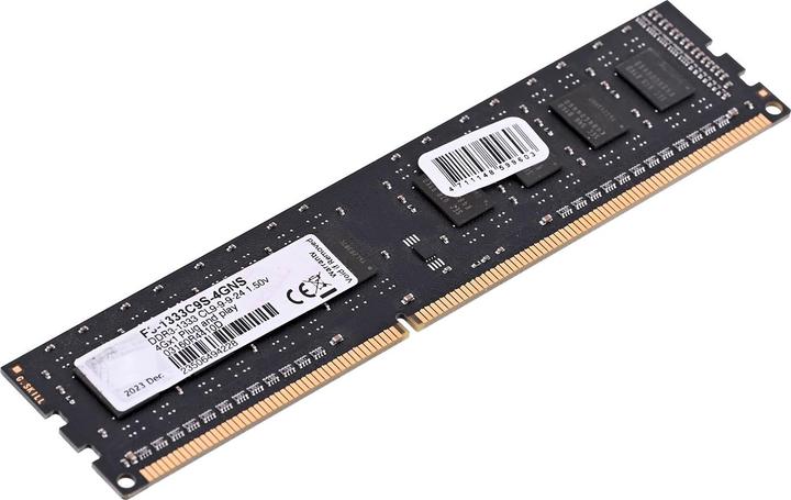 Produktbild G.Skill Value (1 x 4GB, 1333 MHz, DDR3-RAM, DIMM)